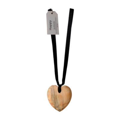 Elmi-Jali Wooden Scented Heart