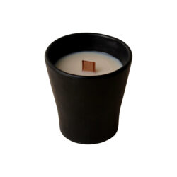 Elmi-Jali wood wick soy wax candle in a gift box