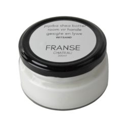 Franse Chateau jojoba shea botter room vir hande gesigte en lywe 200ml