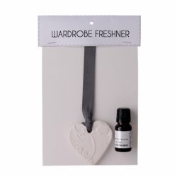 French Country Home ceramic heart 11ml fragrance oil wardrobe freshener