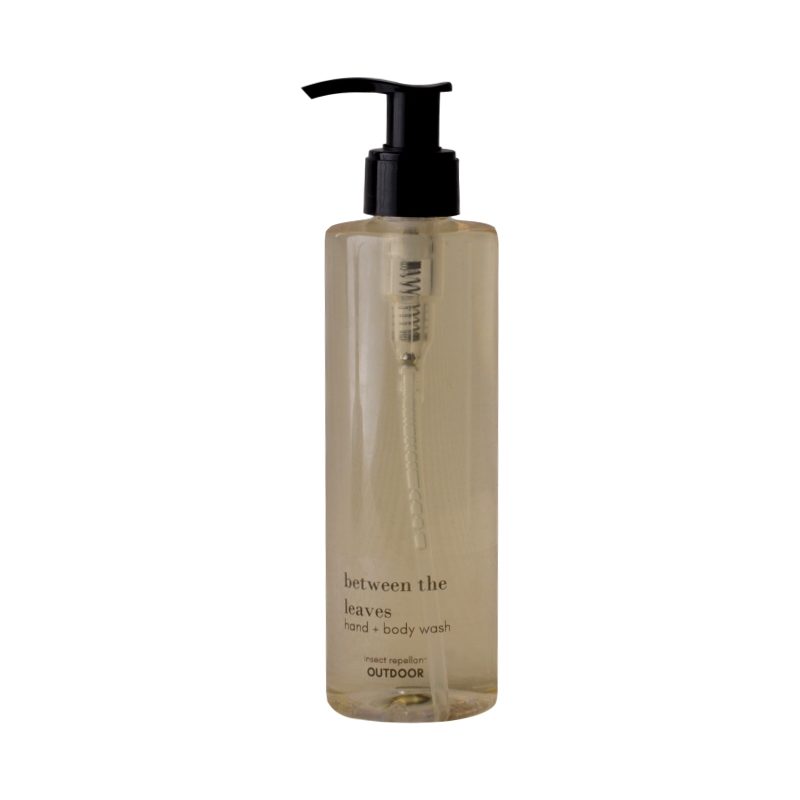 between the leaves hand and body wash plastic bottle 250ml - OUTDOOR
