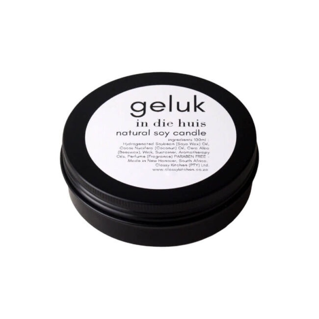in die huis Soy Wax Candle (100ml)