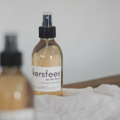 kersfees in die huis room and linen spray 200ml